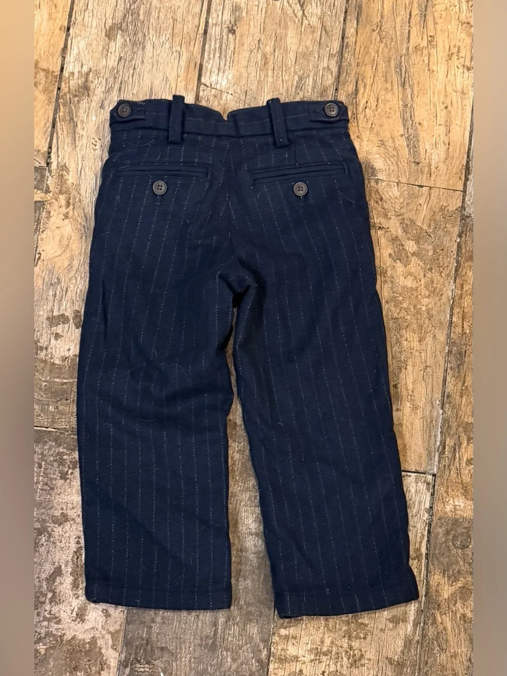 Baby Gap size 3 (toddler) pin stripe wool nylon polyester blend pants